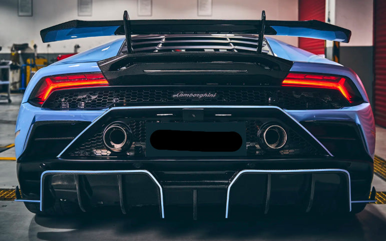 Paktechz Dry Carbon Fiber Spoiler Wing -  Lamborghini Huracan EVO / Sterrato