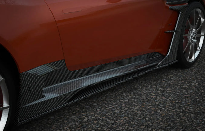 Dry Carbon Fiber Lower Side Skirt - Aston Martin DB11