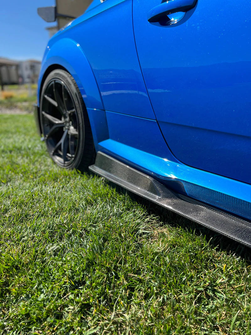 AP Style Carbon Fiber Side Skirts - Audi TTS / TTRS MK3 8S