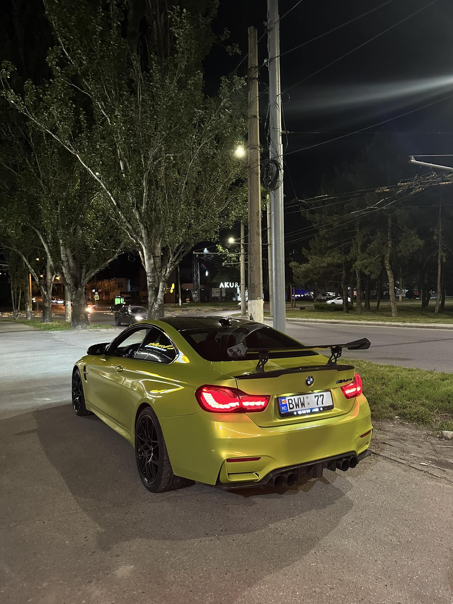 GTS Style Carbon Fiber Wing - BMW F82 / F83 M4