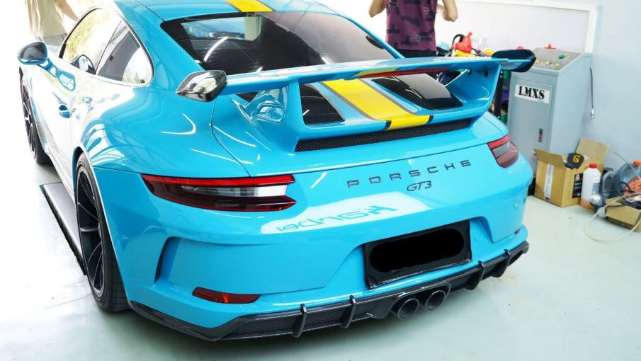 Carbon Fiber Karbel Rear Diffuser - Porsche 911 991.2 GT3
