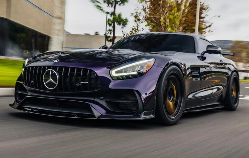 V2 Carbon Fiber Front Lip - Mercedes AMG GT/GTS/GTC