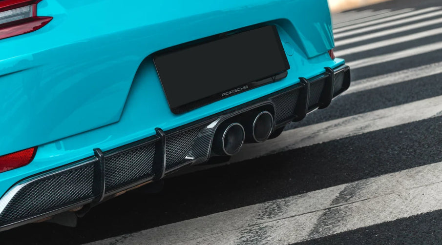 Carbon Fiber Karbel Rear Diffuser - Porsche 911 991.2 GT3