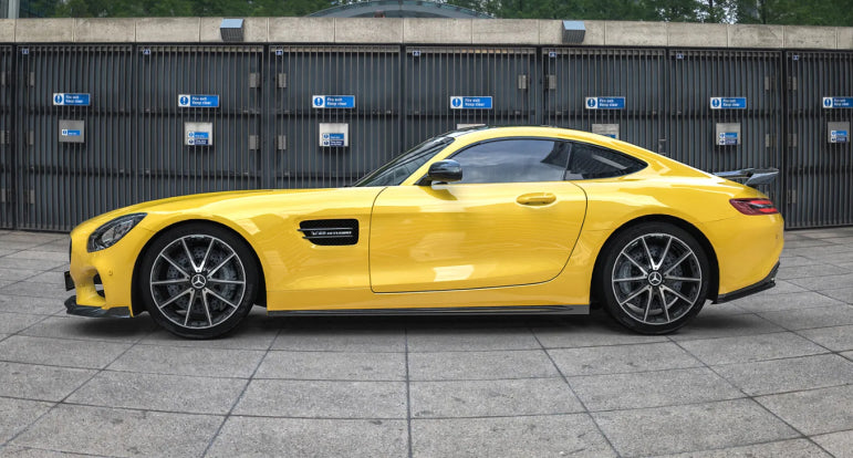 Paktechz Carbon Fiber Rear Wing V2  - Mercedes Benz AMG GT GTS GTC C190