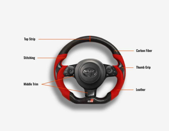 Full Custom Steering Wheel - Toyota GR86