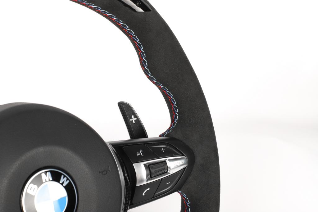 M Performance Carbon Fiber Full Alcantara Steering Wheel w/ LED- BMW F Chassis