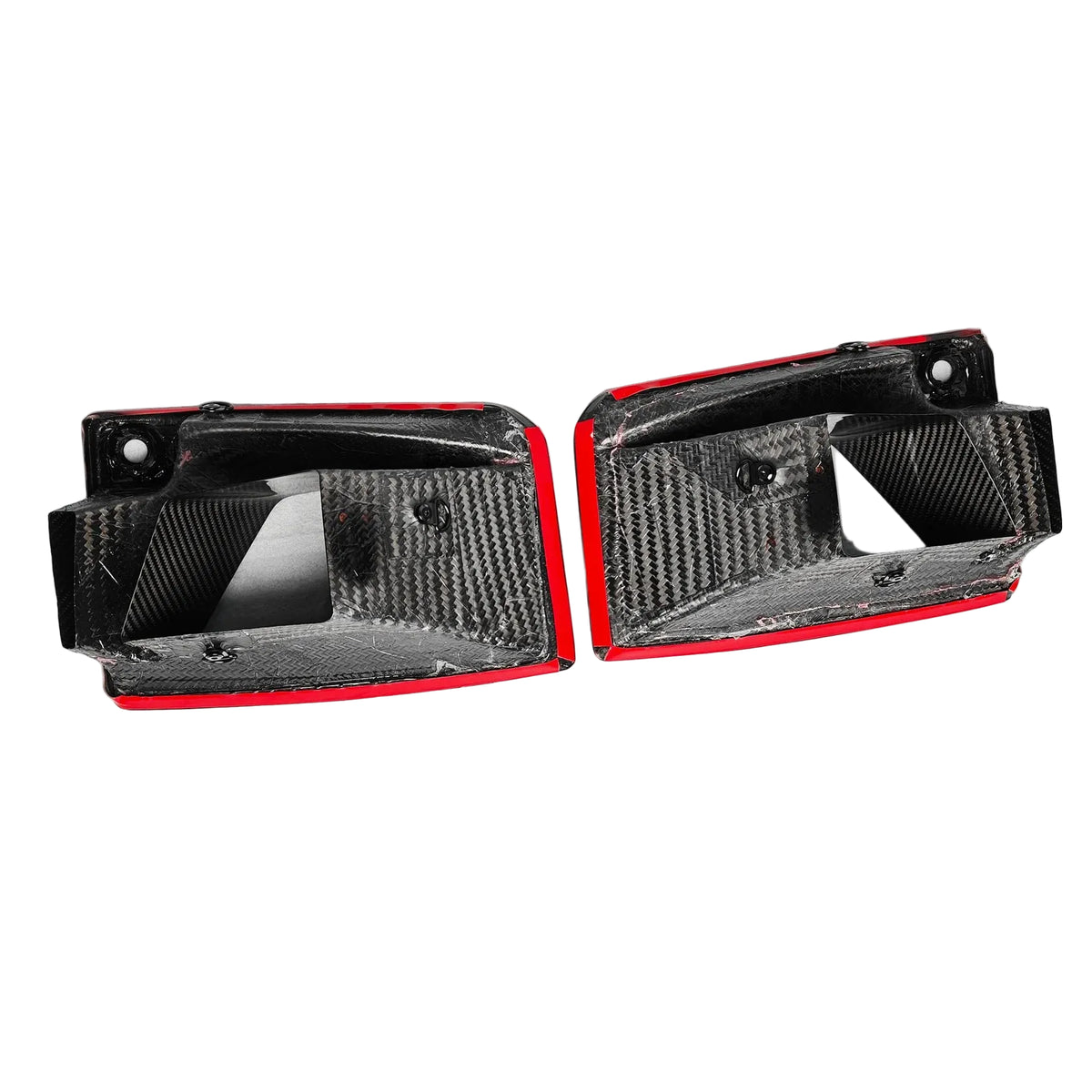 Carbon Fiber TR Style Front Air duct Vent Trim Replacement - BMW G87 M2