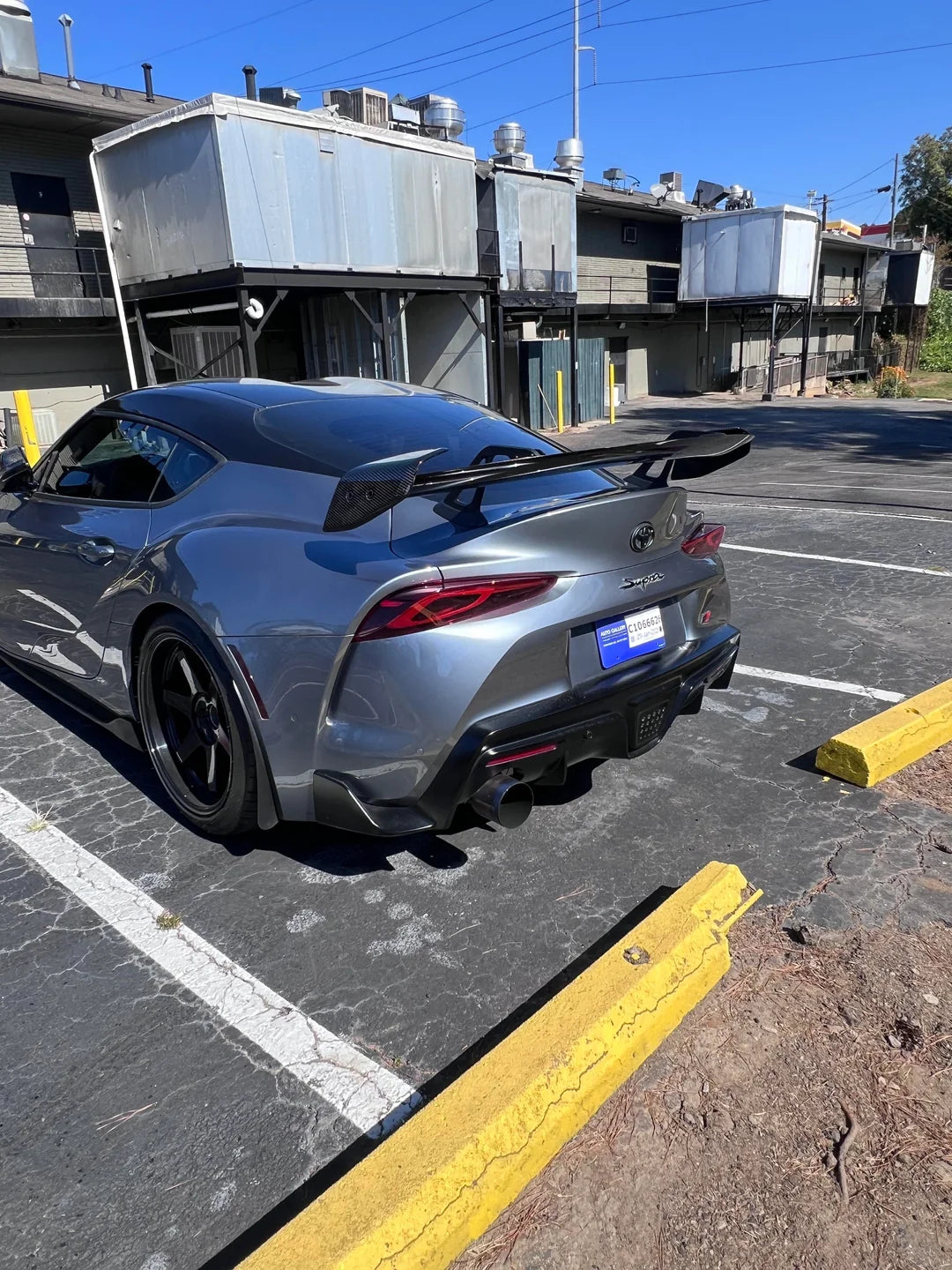 Carbon Fiber AD Style Spoiler Wing - BMW 1 / 2 / 3 / 4 / 5 Series / Toyota Supra