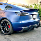 V Style Carbon Fiber Spoiler - Tesla Model 3 2017-2023