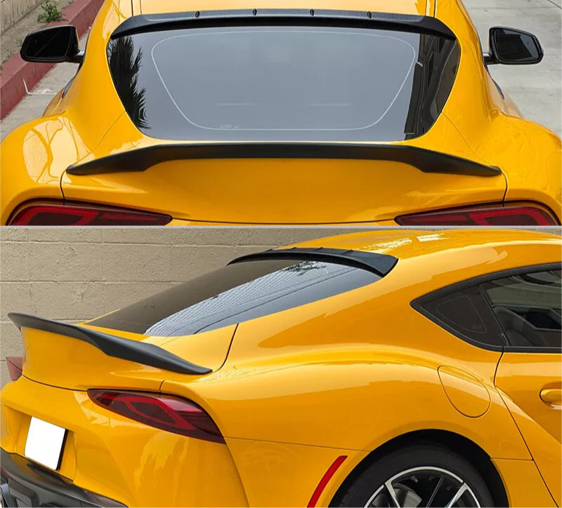 Carbon Fiber Rear Roof Spoiler - 20-25 Toyota GR Supra J29