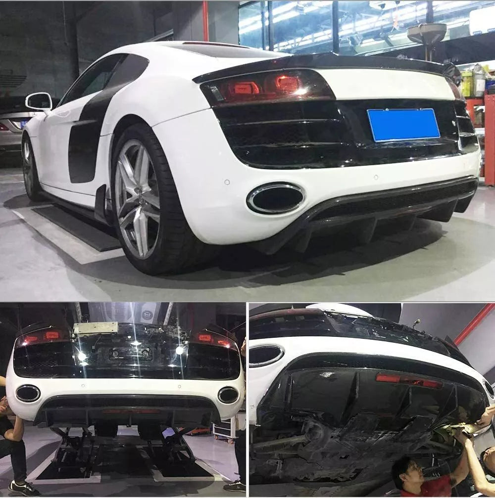 Carbon Fiber Rear GT Diffuser - Audi R8 Gen 1 Coupe  2010-2015