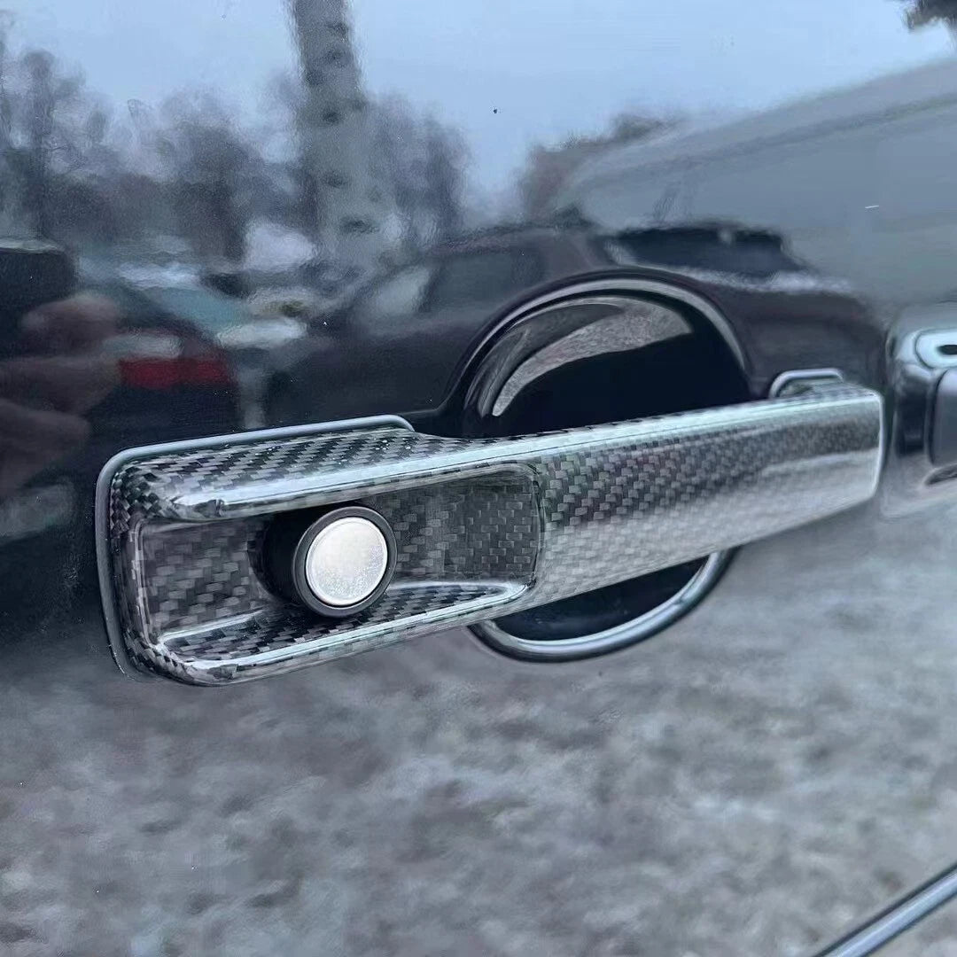 Carbon Fiber Door Handle Covers - Mercedes W463A W464 G63 G500 G550 G Wagon