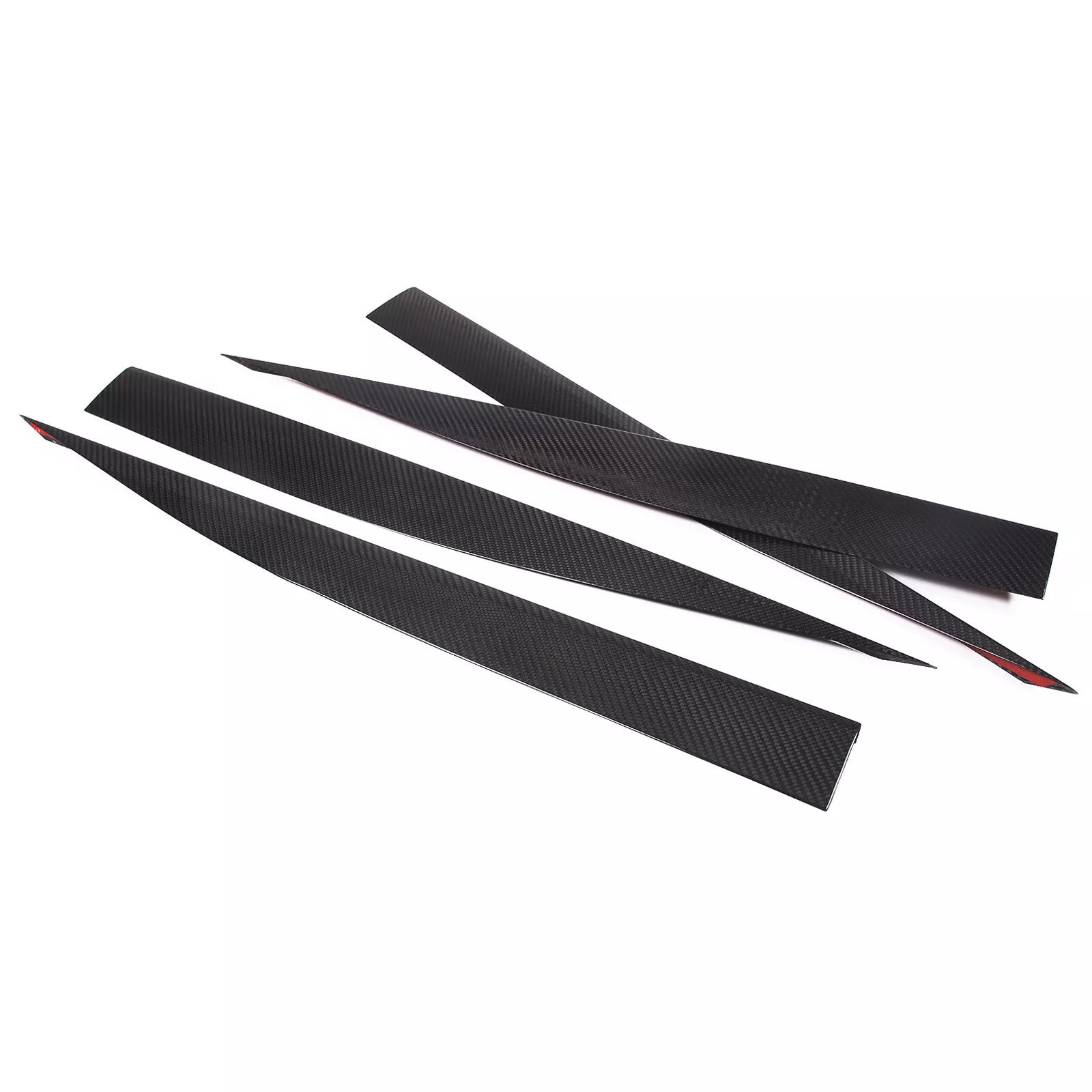 Carbon Fiber Side Skirt Trim Strip - Corvette C8 Stingray Coupe 2020-2025