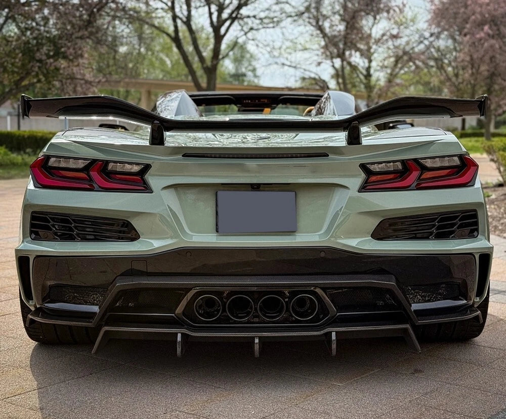 Carbon Fiber Rear Diffuser - Chevrolet Corvette C8 Z06