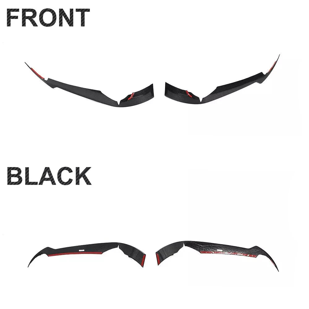 Front Bumper Splitters Fins -  Chevrolet Corvette C8 Stingray 2020+