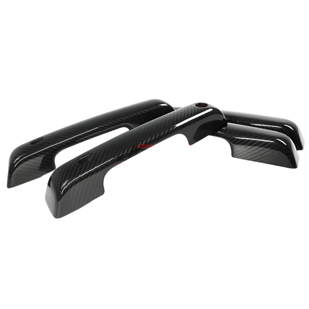 Carbon Fiber Door Handle Cover Trim - F150 Raptor Platinum 2021 -2024