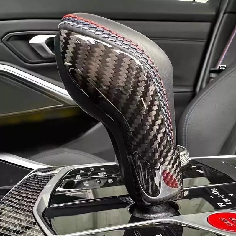 Carbon Fiber Gear Shift Knob Cover - BMW G87 G80 G82 G83 X3M X4M X5M