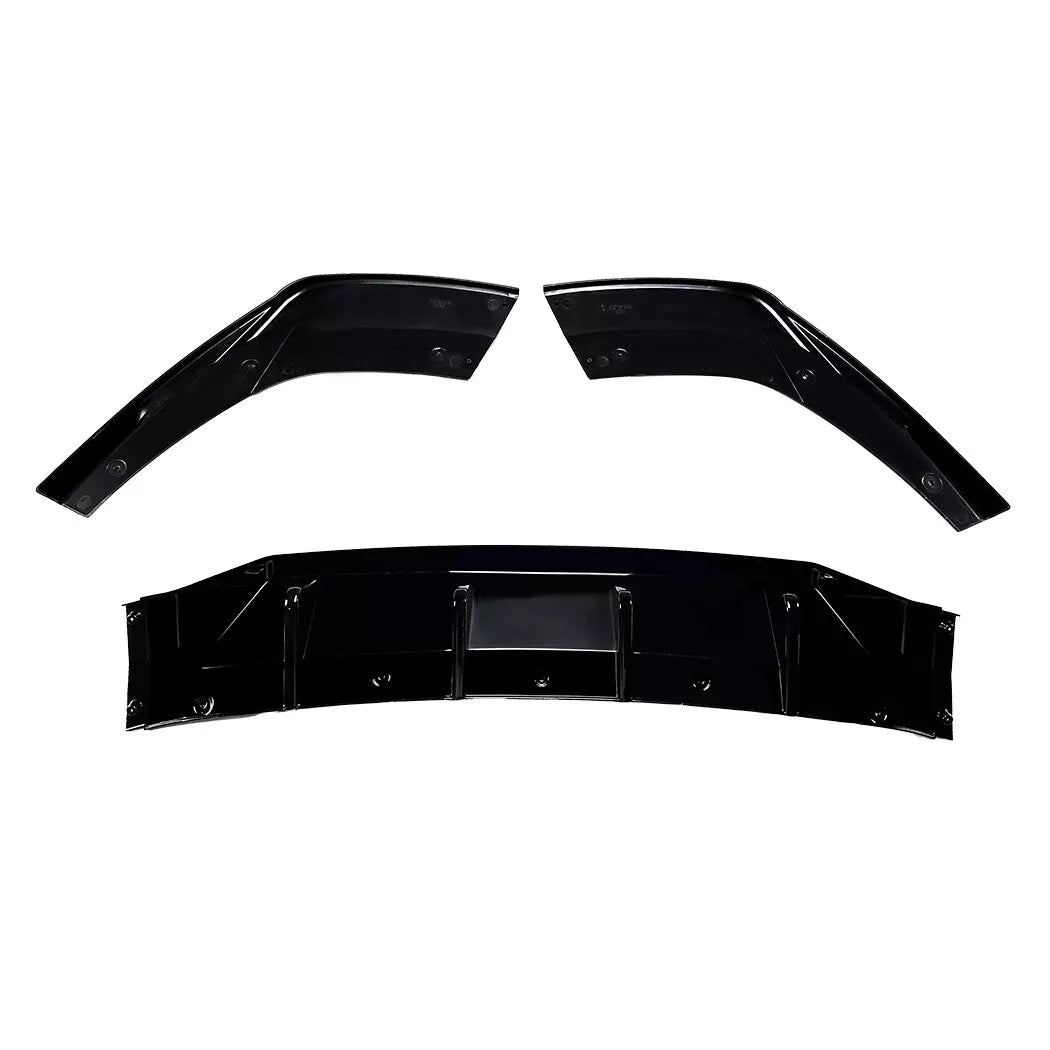 Gloss Black Rear Diffuser - AUDI A3 8Y S-Line 2020-2024