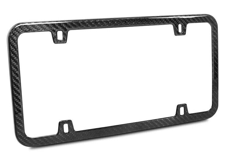 Carbon Fiber License Plate Frame
