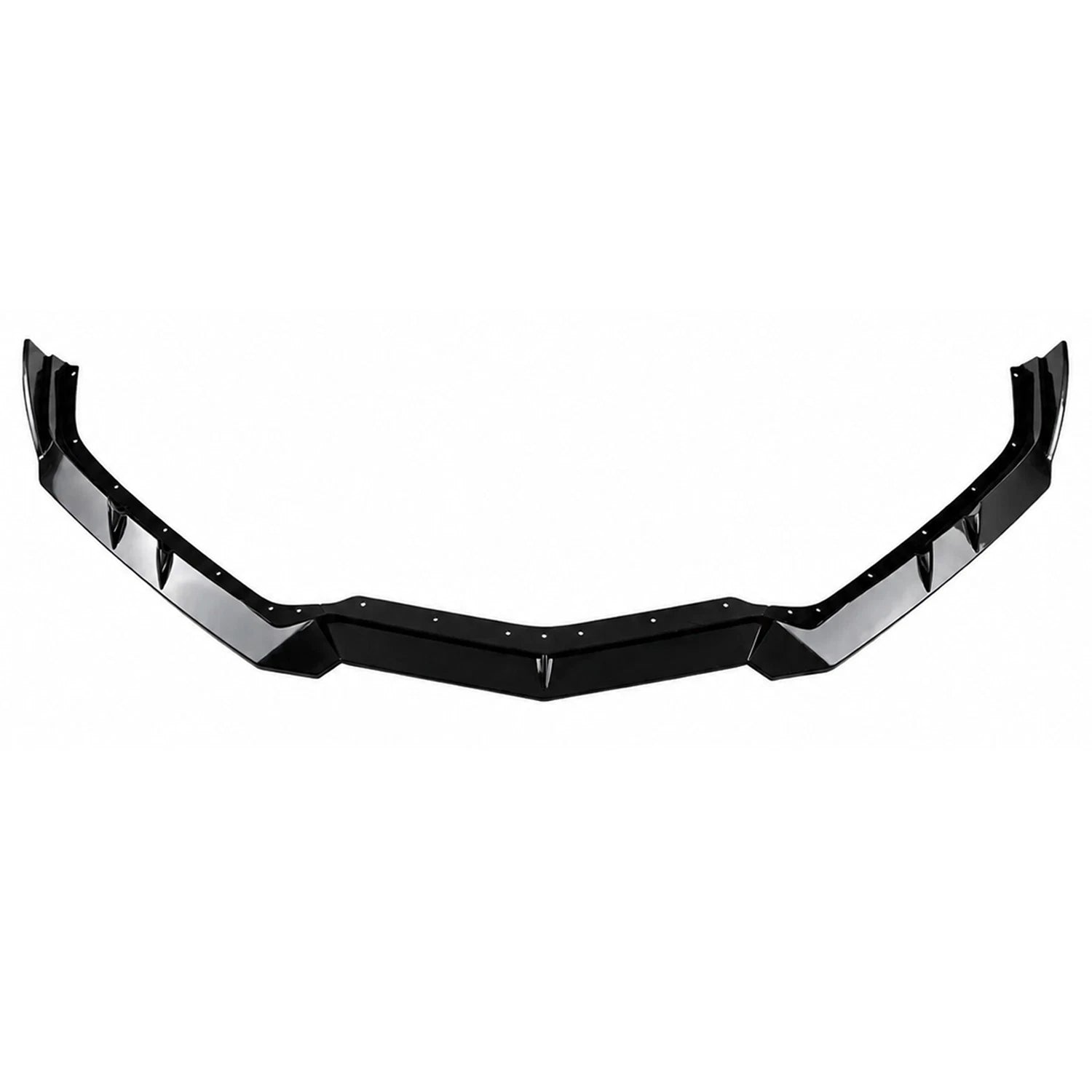 Gloss Black Front Lip V3 for Chevrolet Corvette C8 Z51