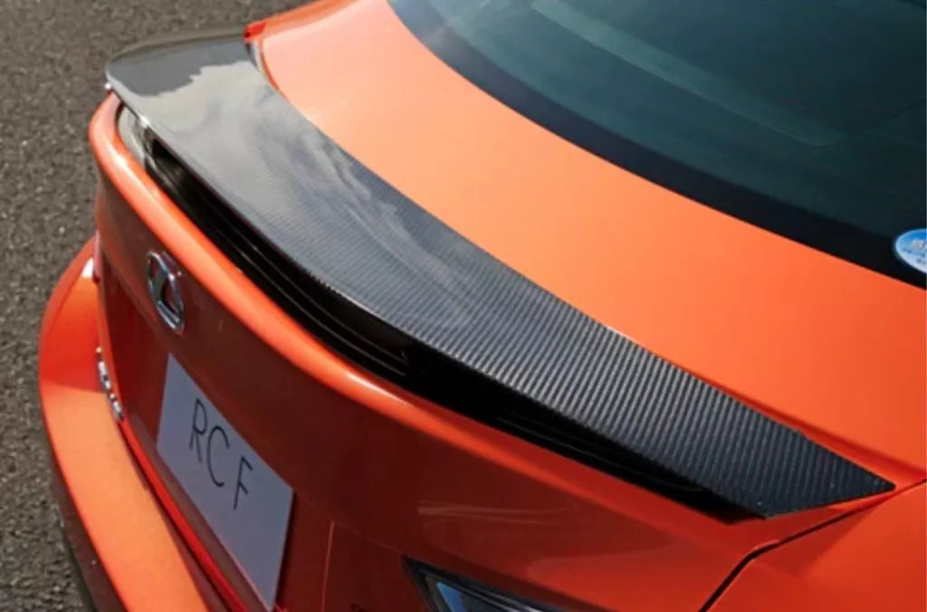 Carbon Fiber Rear Active Spoiler Trunk - Lexus RCF