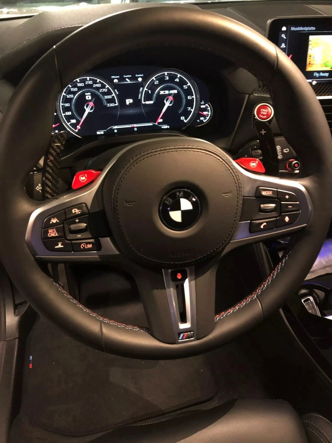 Competition Carbon Fiber Paddle Shift Set - BMW F Chassis