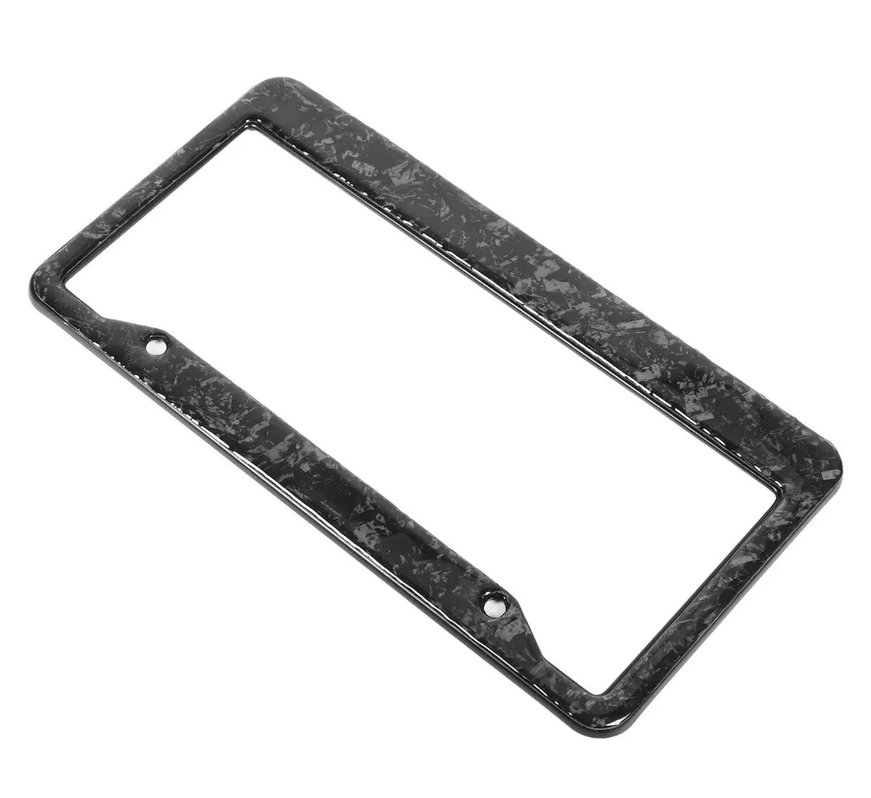 Colored Forged Carbon Fiber Universal License Plate Frame