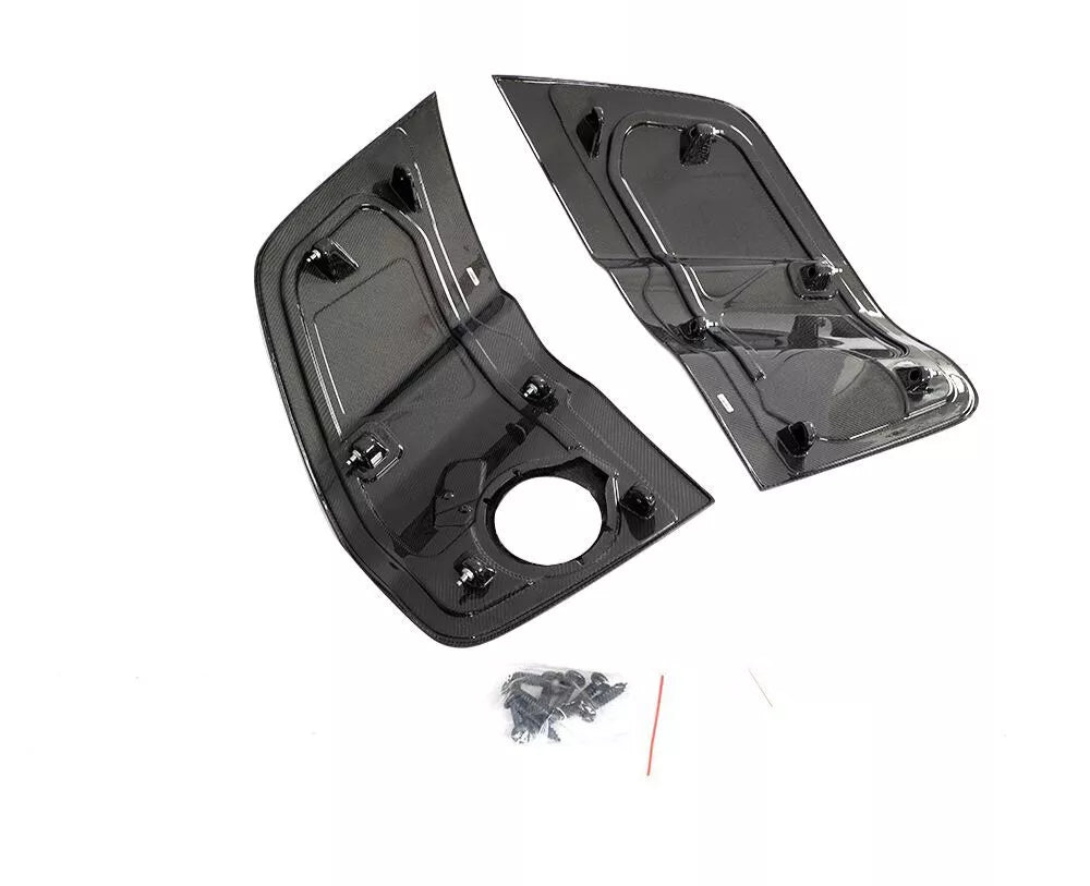 Carbon Side Door Fenders Blade Trims Panel - Audi R8 V8 V10 Coupe 2008-15