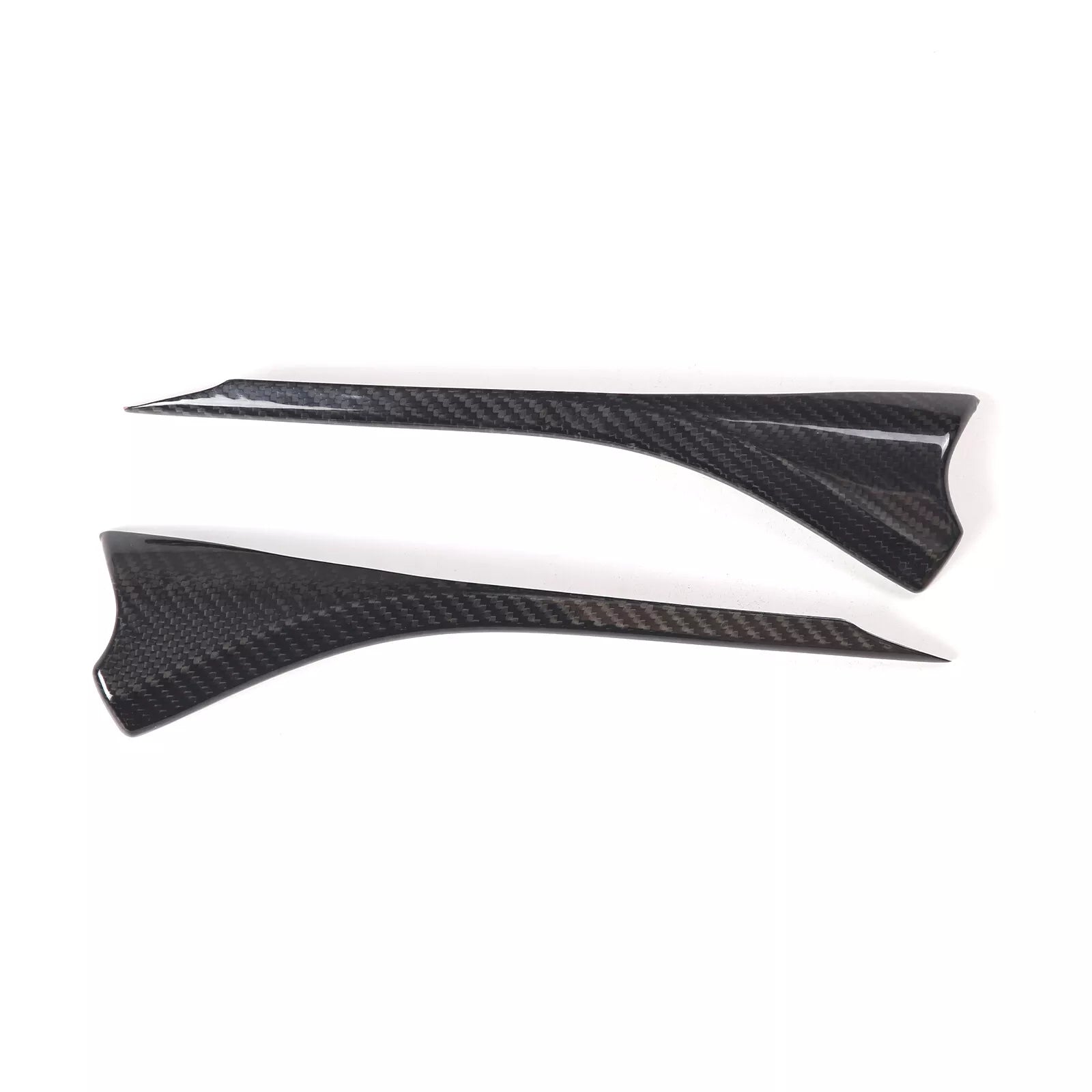 Carbon Fiber Door Inner A-pillar Trim Cover For Corvette C8 2020-2023