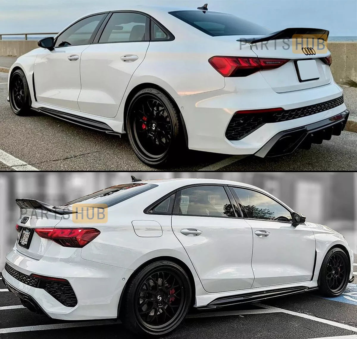 Gloss Black R Style Rear Spoiler - Audi A3/S3/ & RS3 8Y