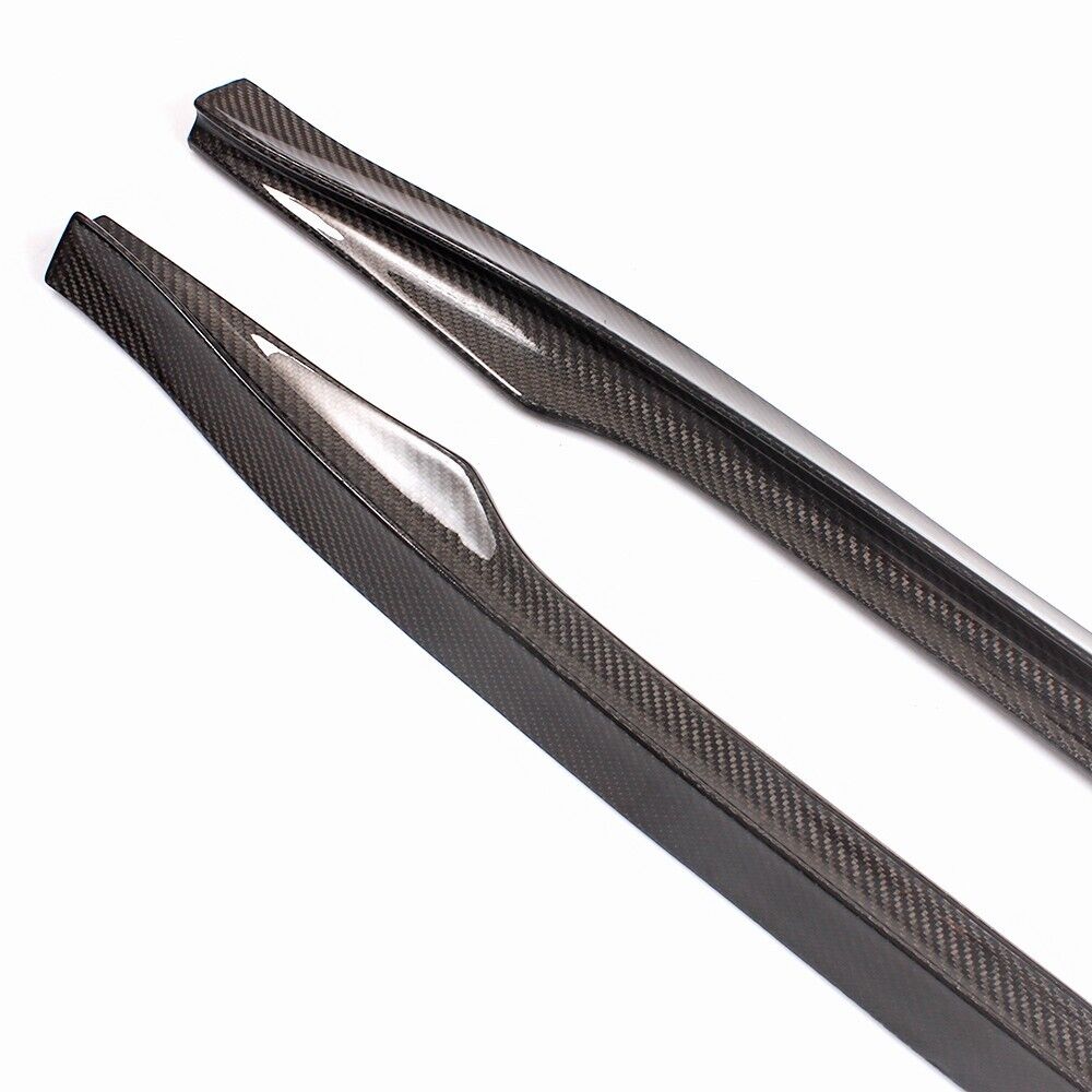 Carbon Fiber Side Skirt Extensions - Tesla Model 3