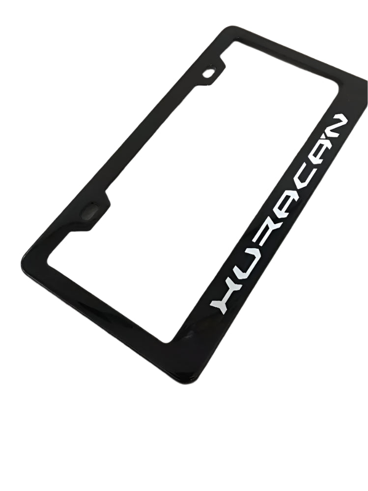 Carbon Fiber License Plate Frame - Lamborghini Huracan