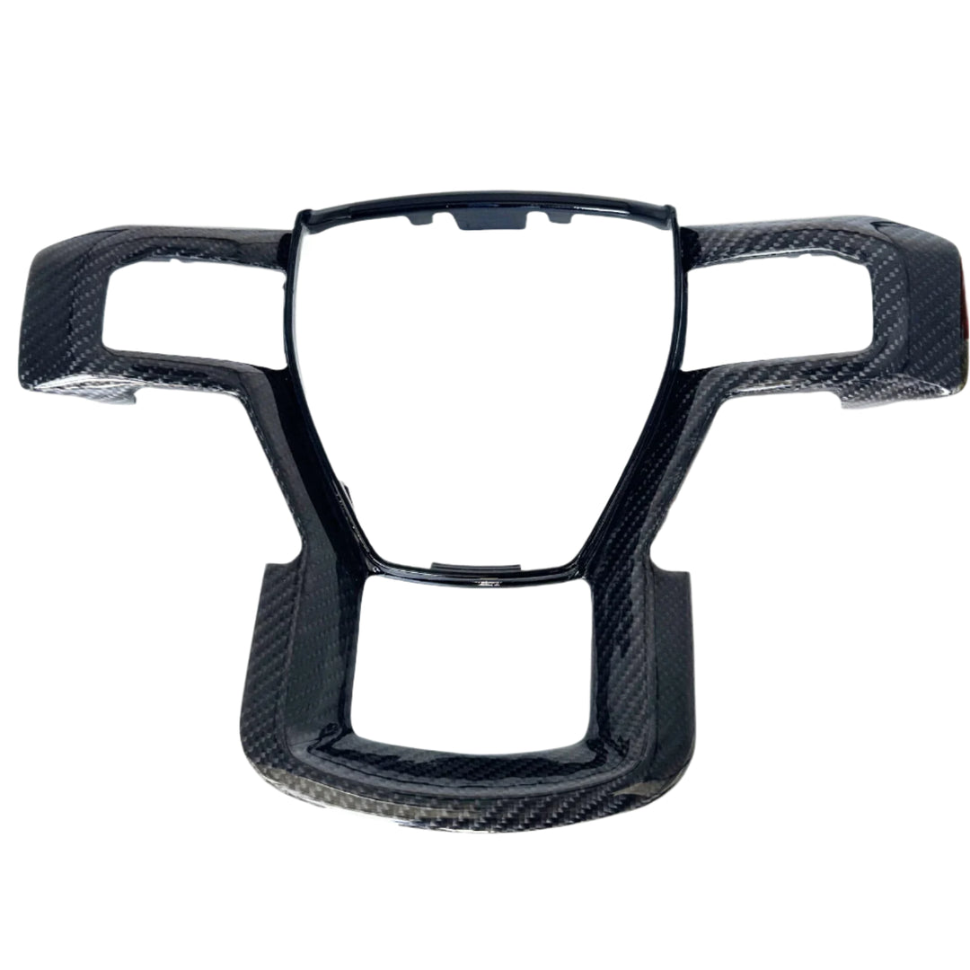 Carbon Fiber Steering Wheel Frame Trim - Ford Raptor F150  15-20