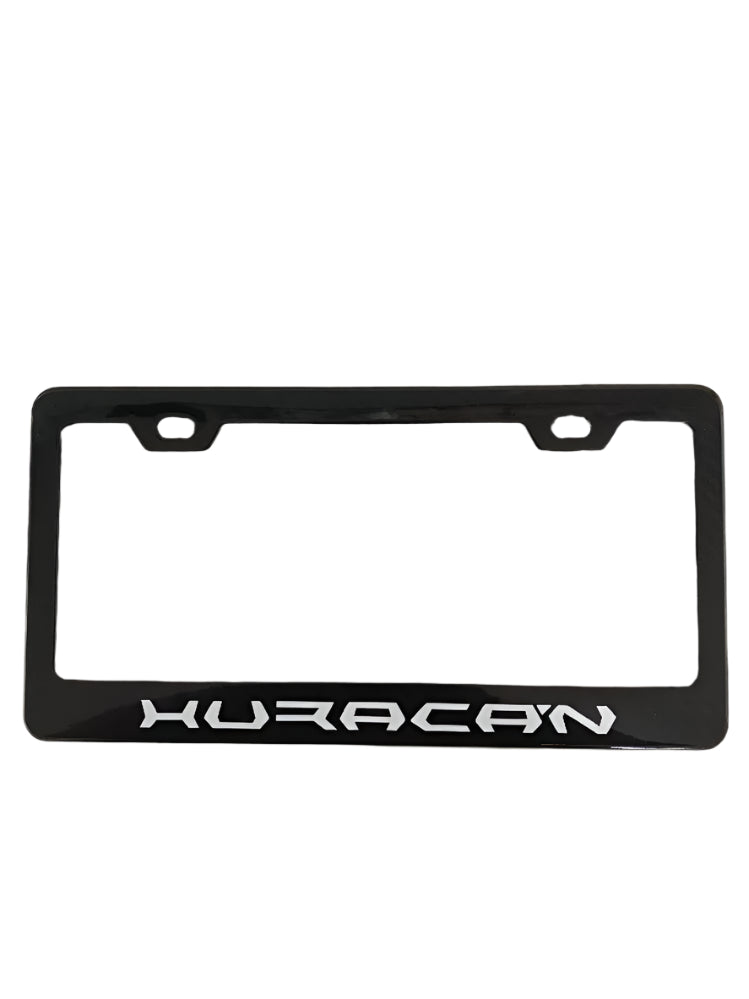 Carbon Fiber License Plate Frame - Lamborghini Huracan