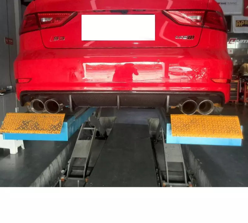Carbon Fiber Rear Diffuser - Audi S3 / A3 8V