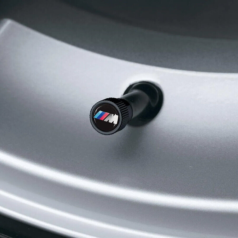 BMW M Sport Wheel Tire Air Valve Caps Stem V1