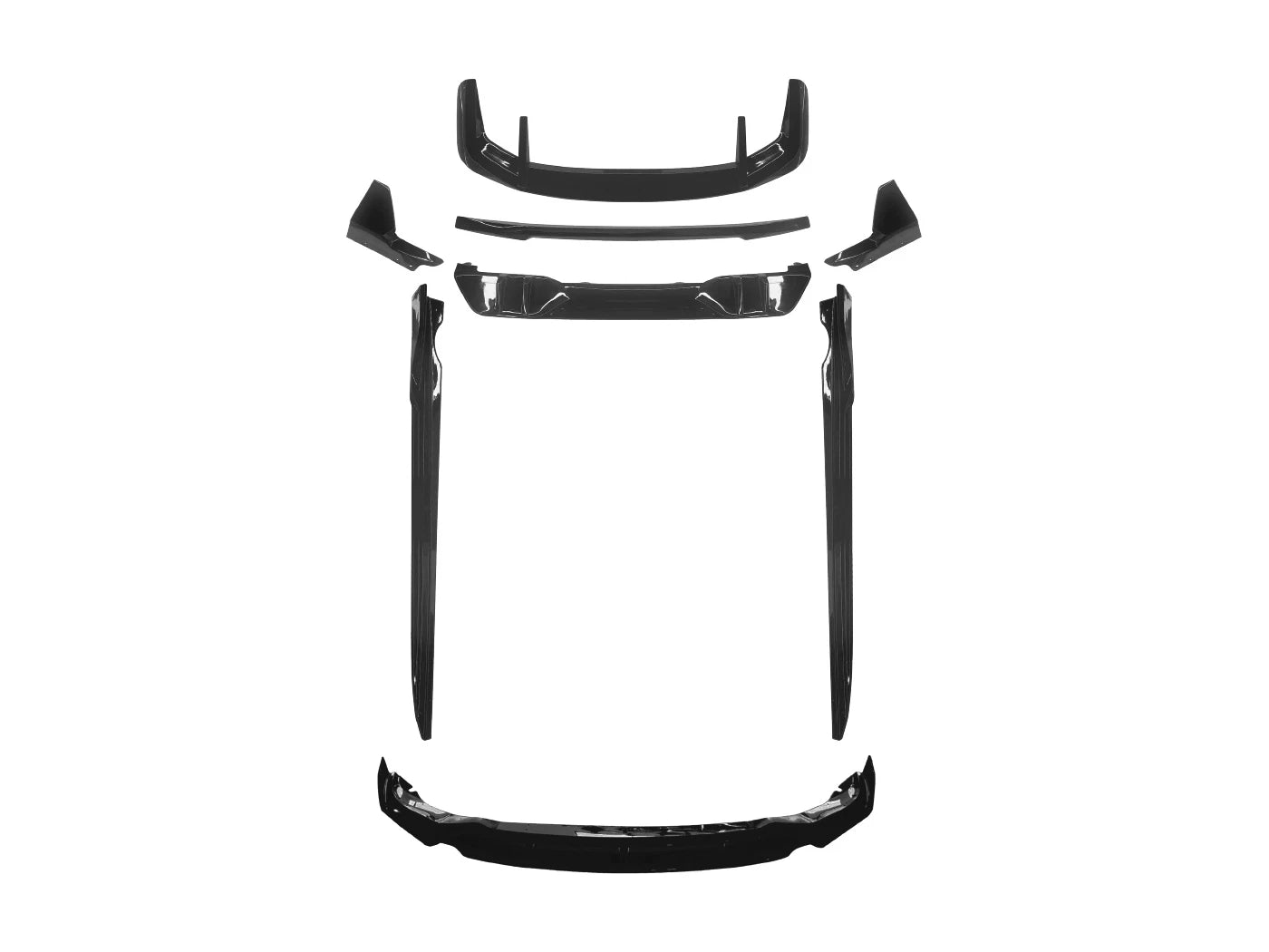 BMW G05 X5 Pre-lci Gloss Black Aero body kit V2