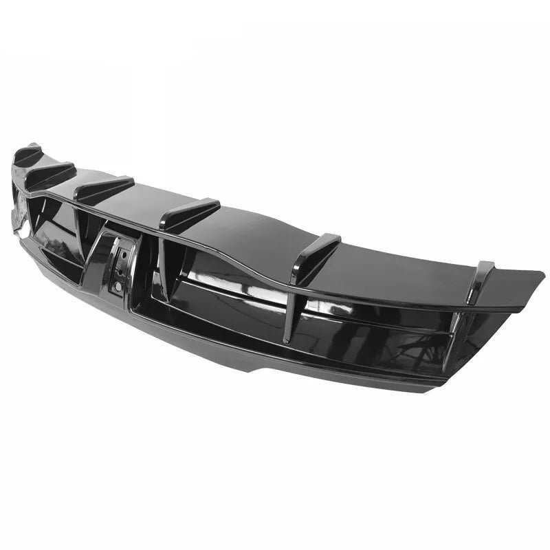 Gloss Black Rear diffuser w/ LED - 20-24 Tesla Model Y