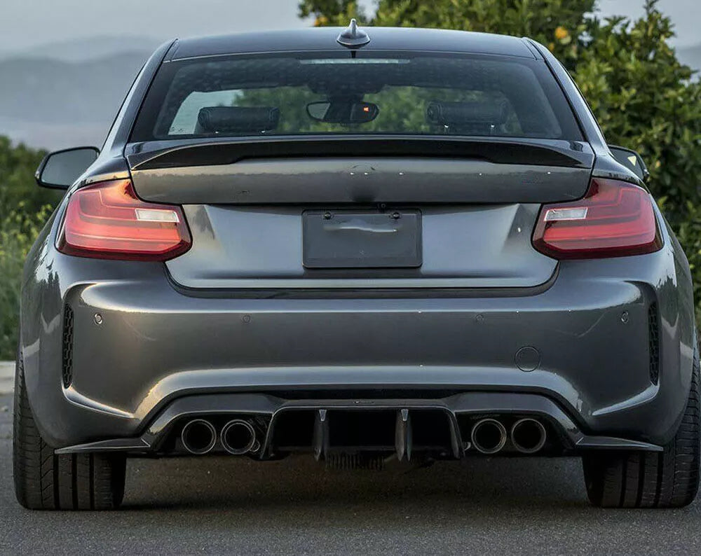 Carbon Fiber Rear Diffuser  BMW F87 M2 Coupe 2016-2021