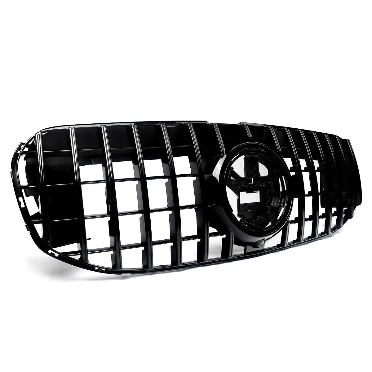 Gloss Black Front Grille W/ Camera - 2020-22 Mercedes Benz X167 GLS450 GLS580