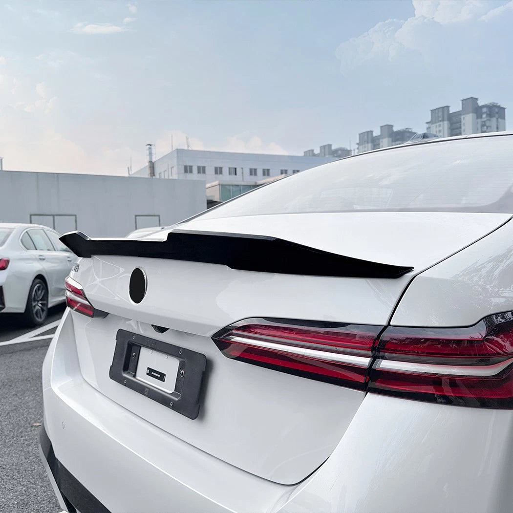 Gloss Black PSM trunk Spoiler - 23-25 BMW G60 530i i5 G90 M5