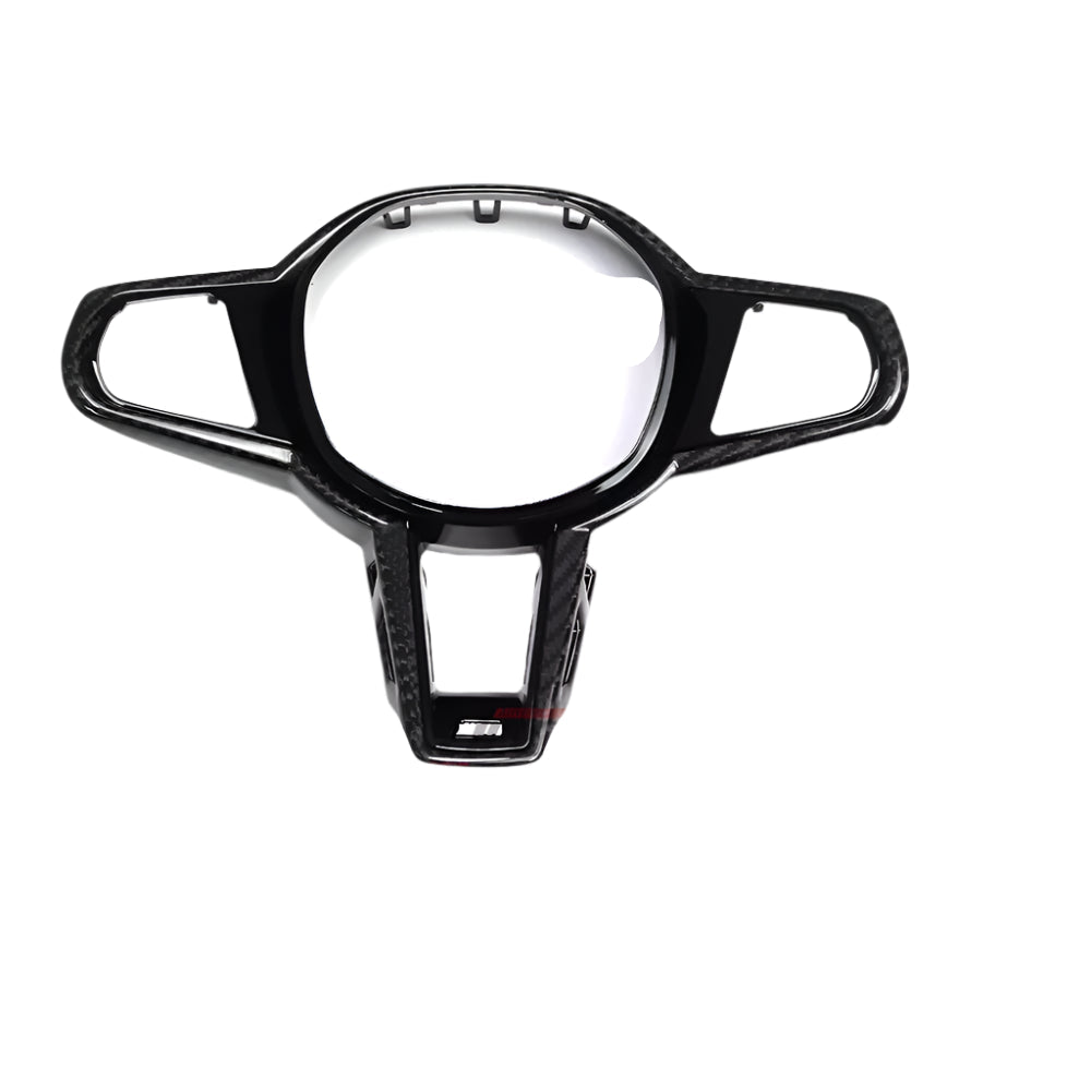 Carbon Steering Wheel Trim Cover - BMW G60 G61 G68 i5 M5 G90 530i 540i 2024+