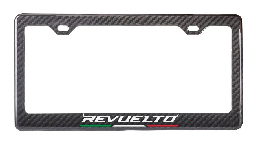 Lamborghini Revuelto - Carbon Fiber License Plate Frame