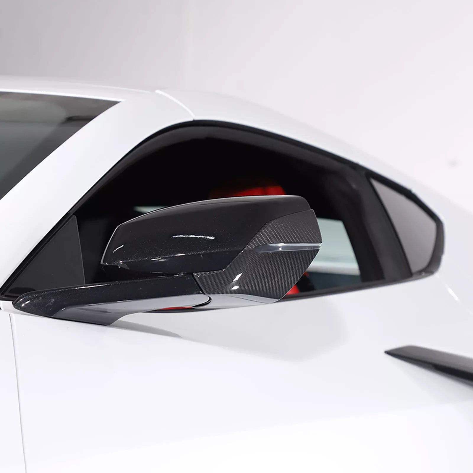 Carbon Fiber Side Lower Mirror Cover -  Chevrolet Corvette C8 Stingray Z51 Z06