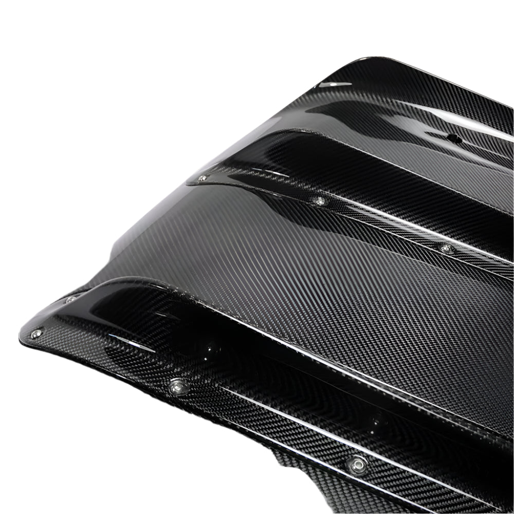 Carbon Fiber Rear Bottom undertray Diffuser - Nissan R35 GTR 2008-17