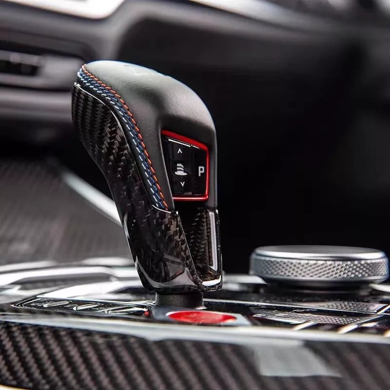 Carbon Fiber Gear Shift Knob Cover - BMW G87 G80 G82 G83 X3M X4M X5M