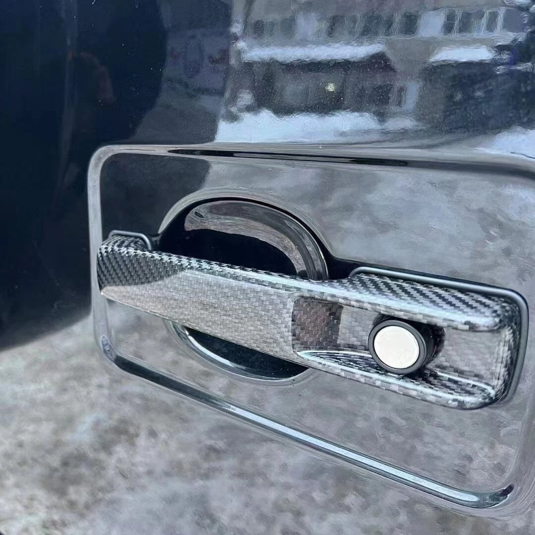 Carbon Fiber Door Handle Covers - Mercedes W463A W464 G63 G500 G550 G Wagon