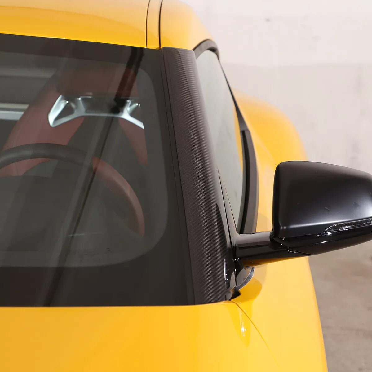 Carbon Fiber Door A pillars Cover - Toyota Supra A90 MK5