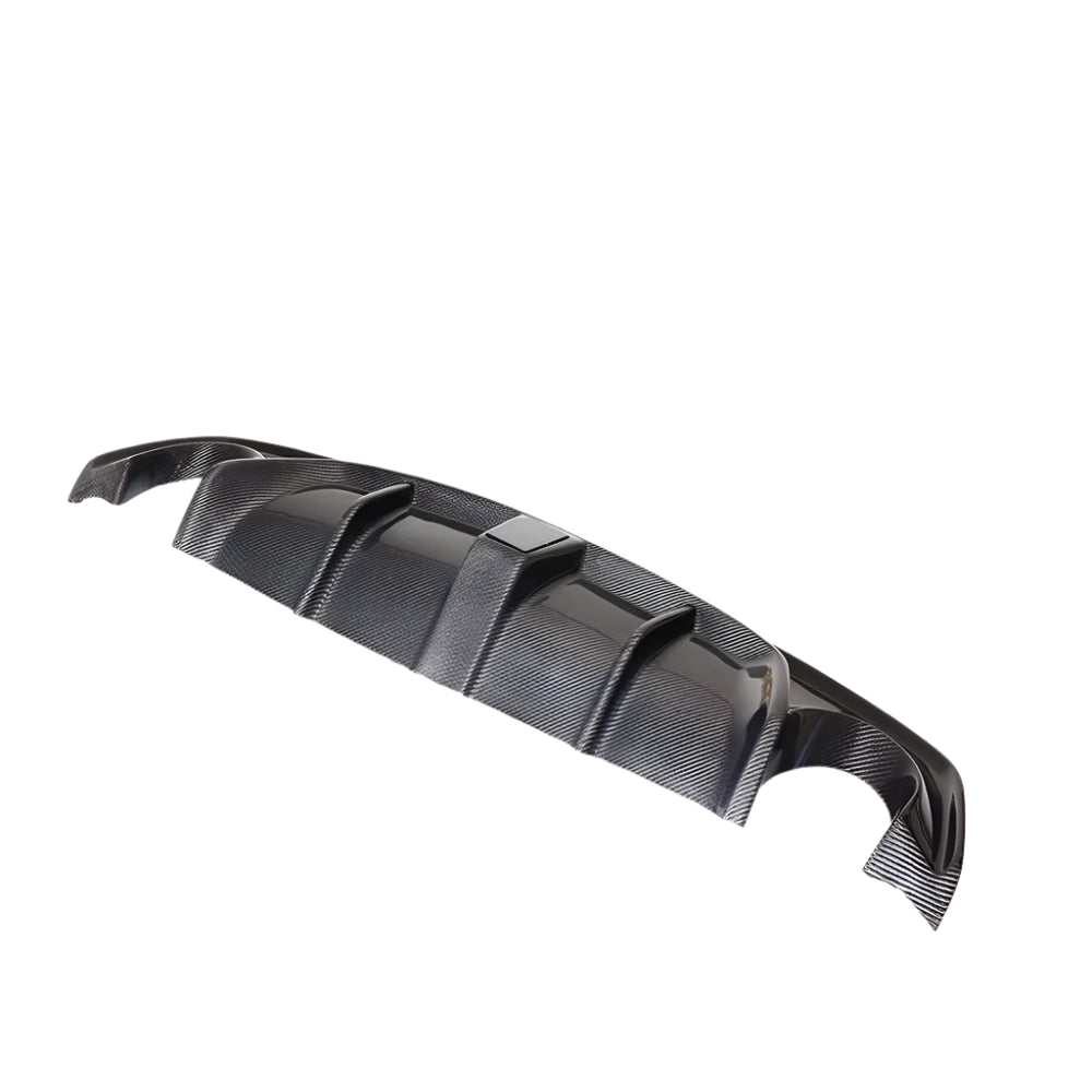 Carbon Fiber Rear Diffuser W/ LED - Infiniti Q50 Q50S 18-24