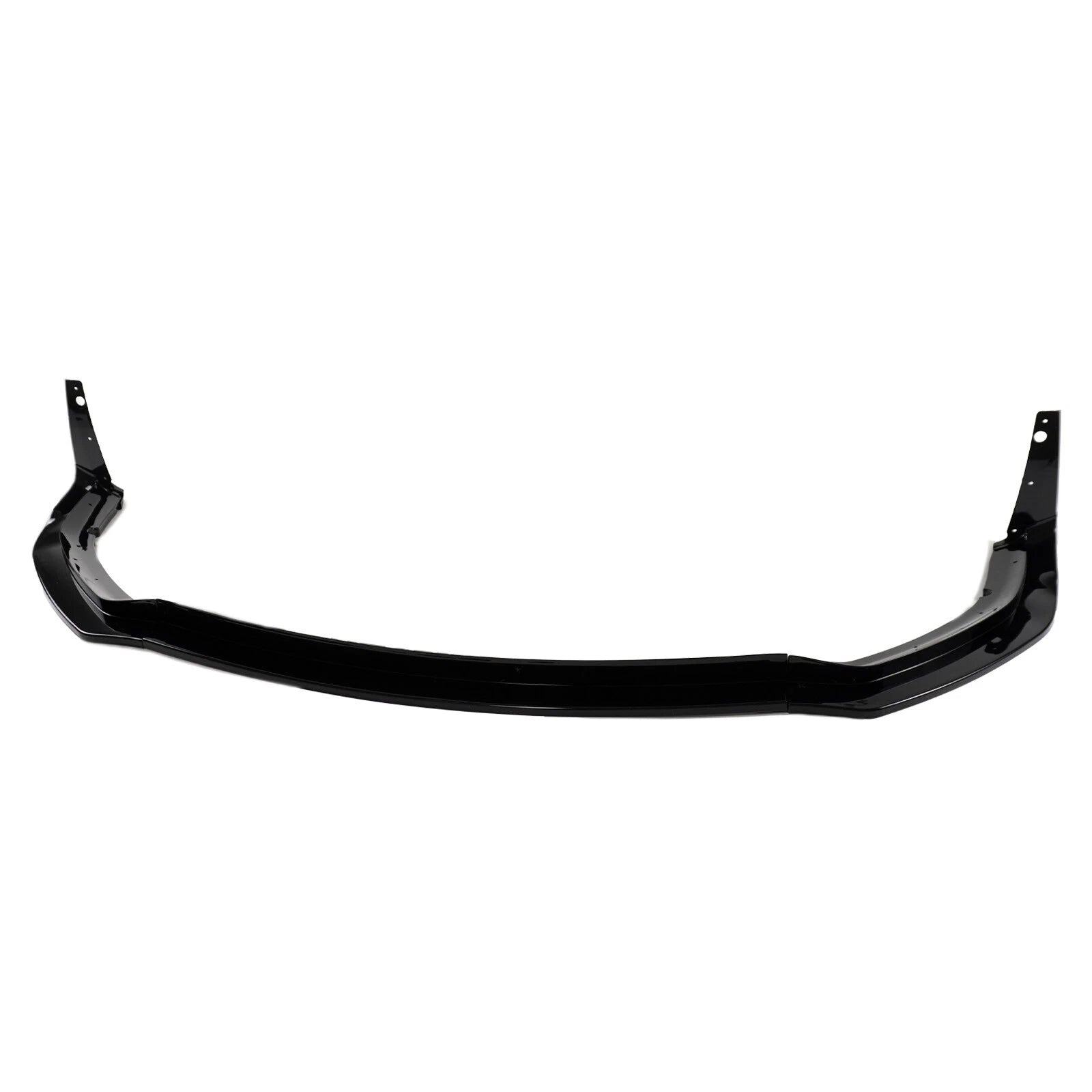 Gloss Black H Style Front Bumper Lip W/ Winglet - Dodge Charger Widebody 20-23